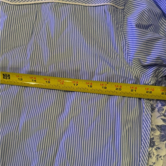 BKE Blue Striped Button-Up Shirt - Picture 6 of 7